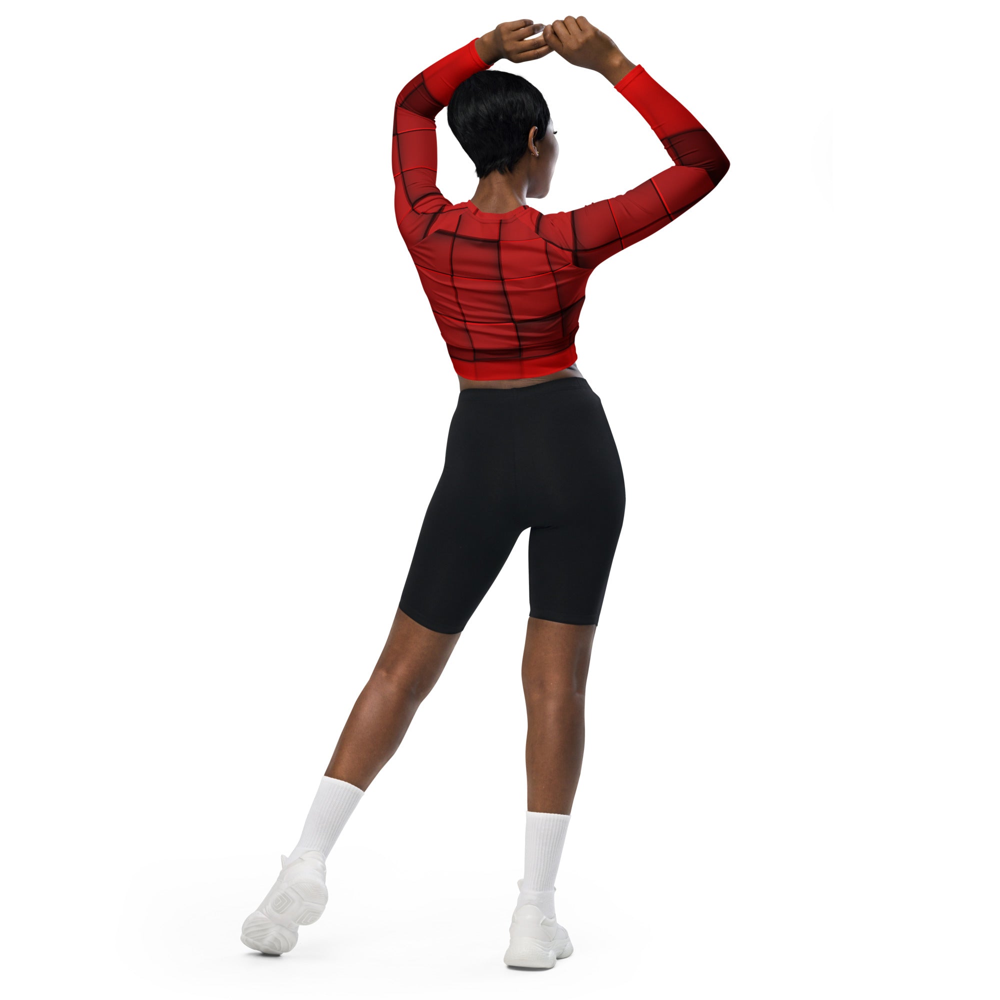 2024 Christmas Wear Cropped Top. Holiday Colors Partywear, Streetwear or Activewear. WickedYo.